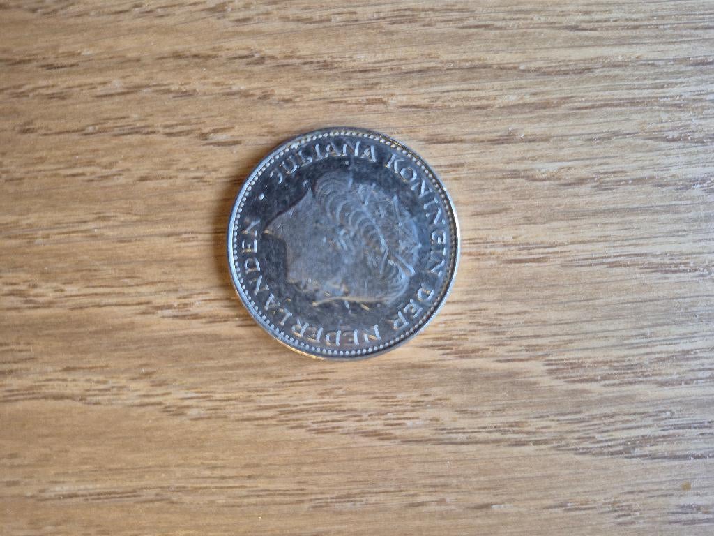 Munt unie van utrecht 1979, Postzegels en Munten, Munten | Nederland, Koningin Juliana, Zilver, Ophalen of Verzenden, Losse munt