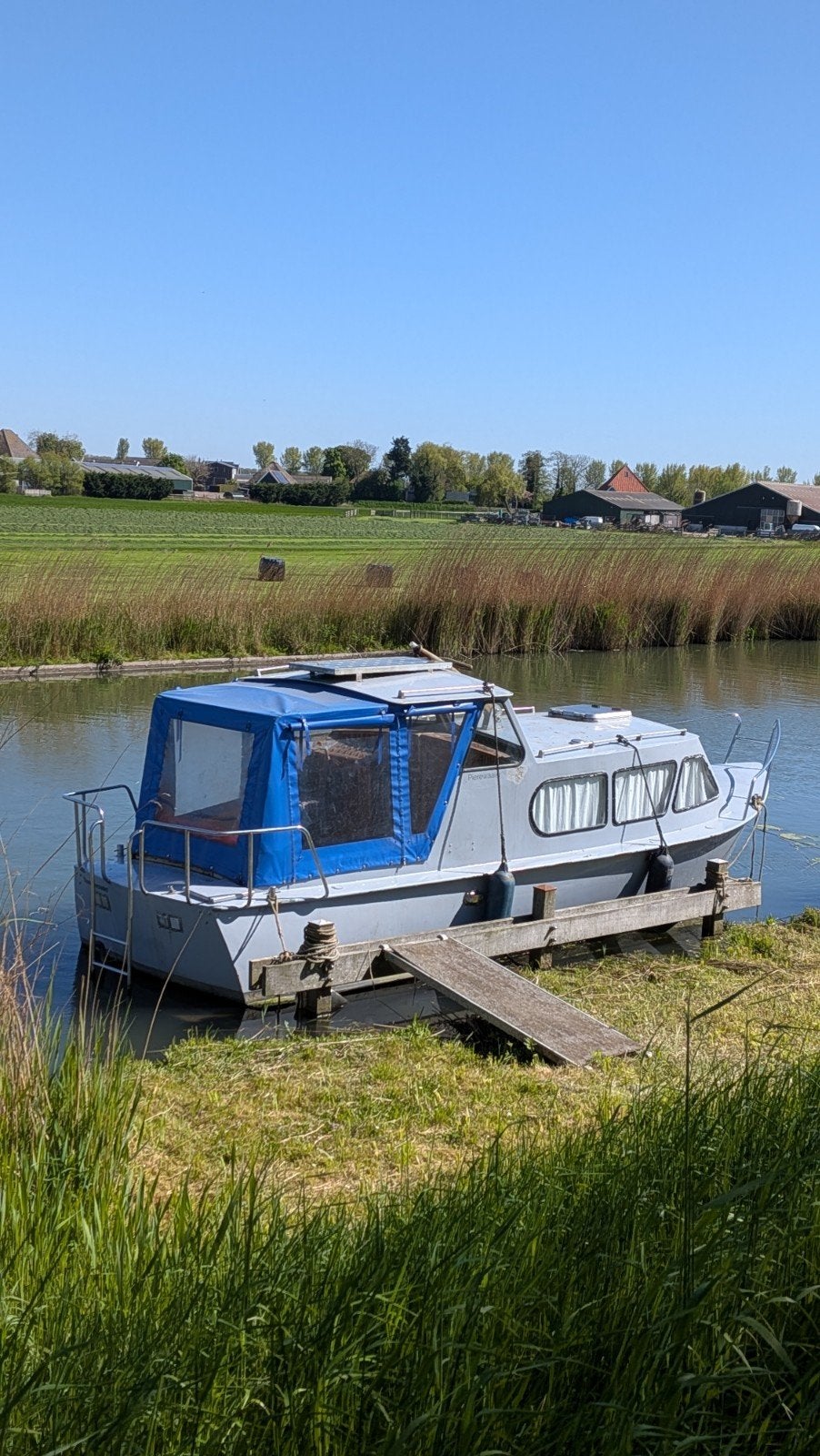 Mooie Ten Broeke Kruiser uit de jaren '70, Watersport en Boten, Koelkast, Gebruikt, Binnenboordmotor, Diesel