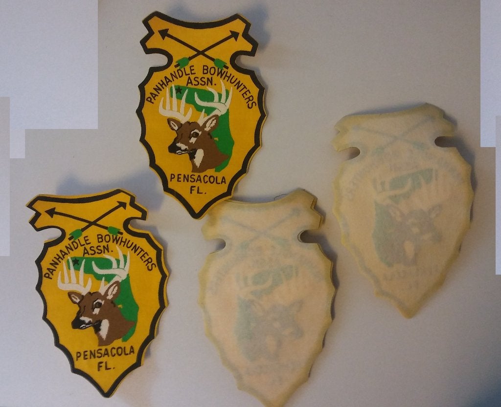 Panhandle Bowhunters Pensacola patch kleding embleem, Ophalen of Verzenden, Nieuw, Overige typen