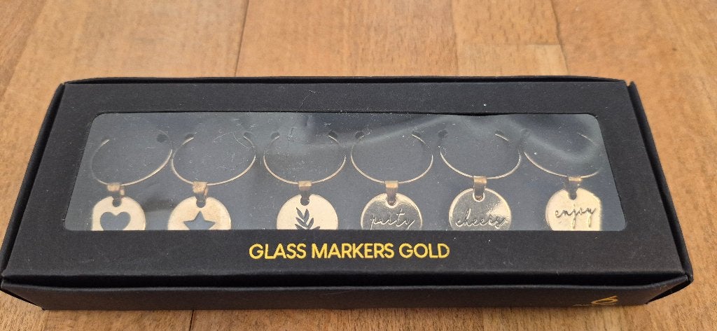 Jens Living Glashangers Goud - Set van 6, Overige merken, Overige typen, Nieuw, Ophalen of Verzenden