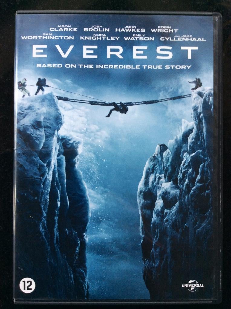 Everest DVD, Vanaf 12 jaar, Ophalen of Verzenden, Zo goed als nieuw, Overige genres