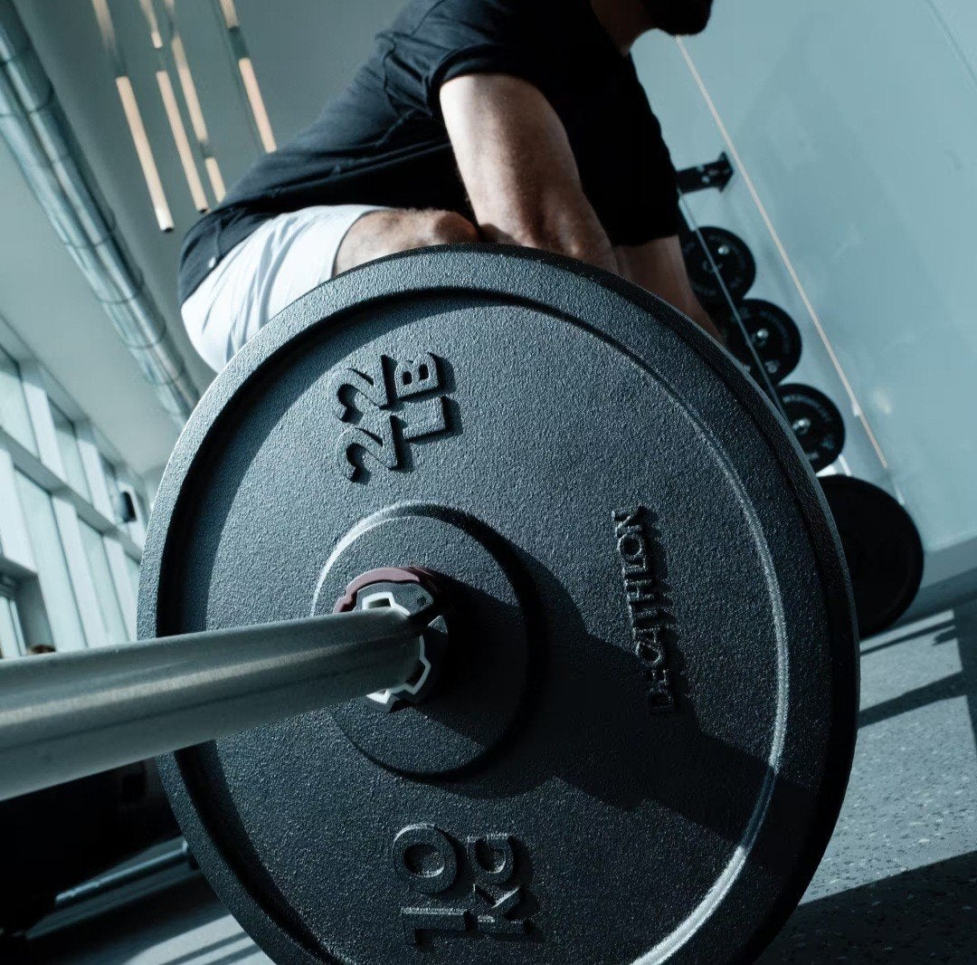 Domyos Halterschijven (gietijzer) en Dumbbellset, Ophalen, Zo goed als nieuw, Overige typen