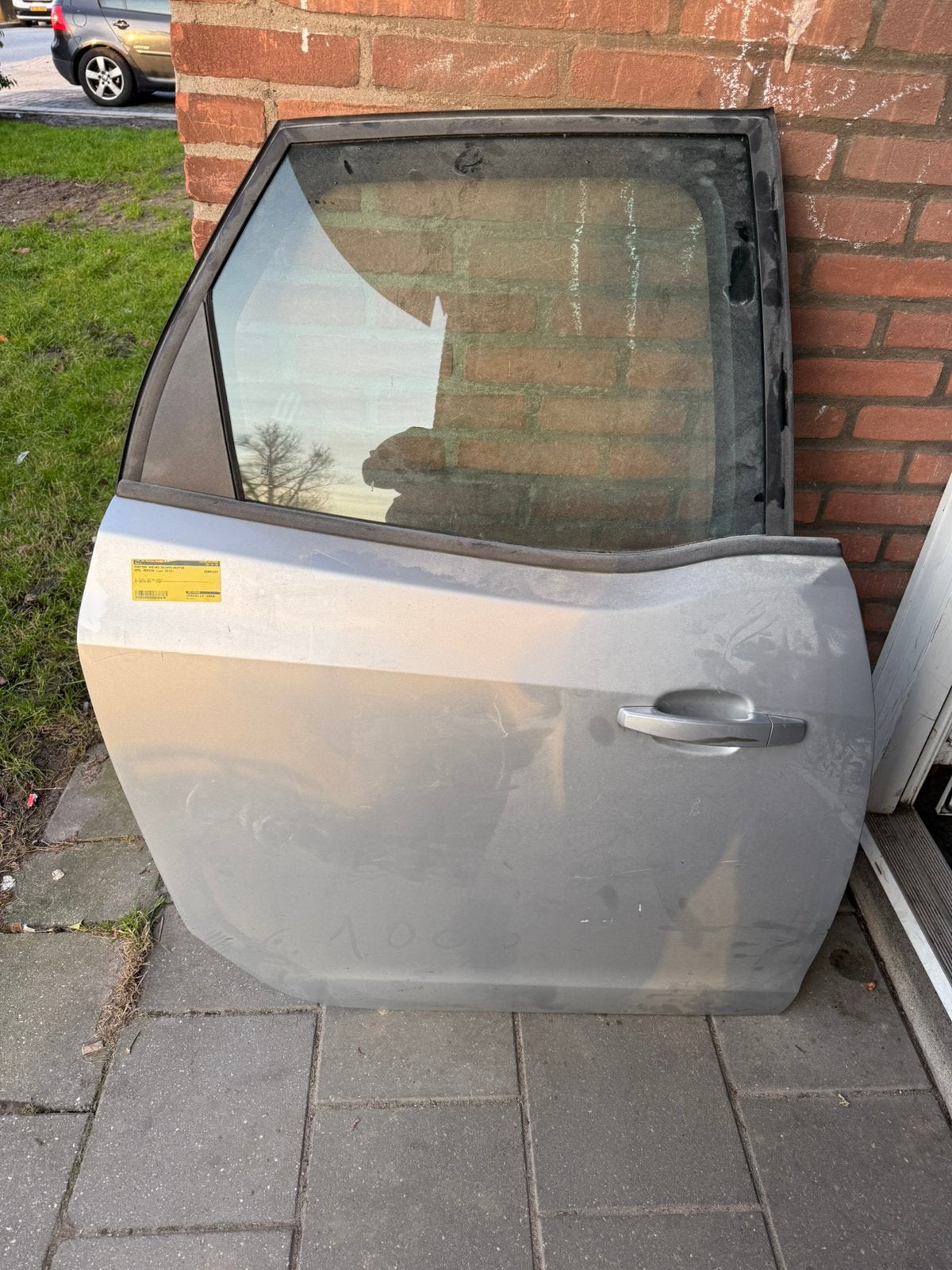 Opel Meriva B Grijs Z167 Rechts Achterdeur Portier, Ophalen, Gebruikt, Opel