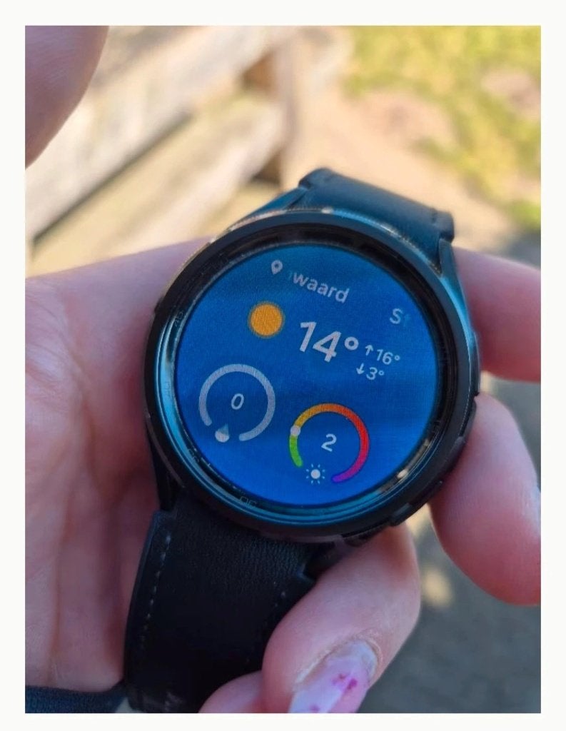 Samsung Galaxy Watch6 Classic 47 mm Zwart, Gebruikt, Zwart, Stappen, Ophalen of Verzenden