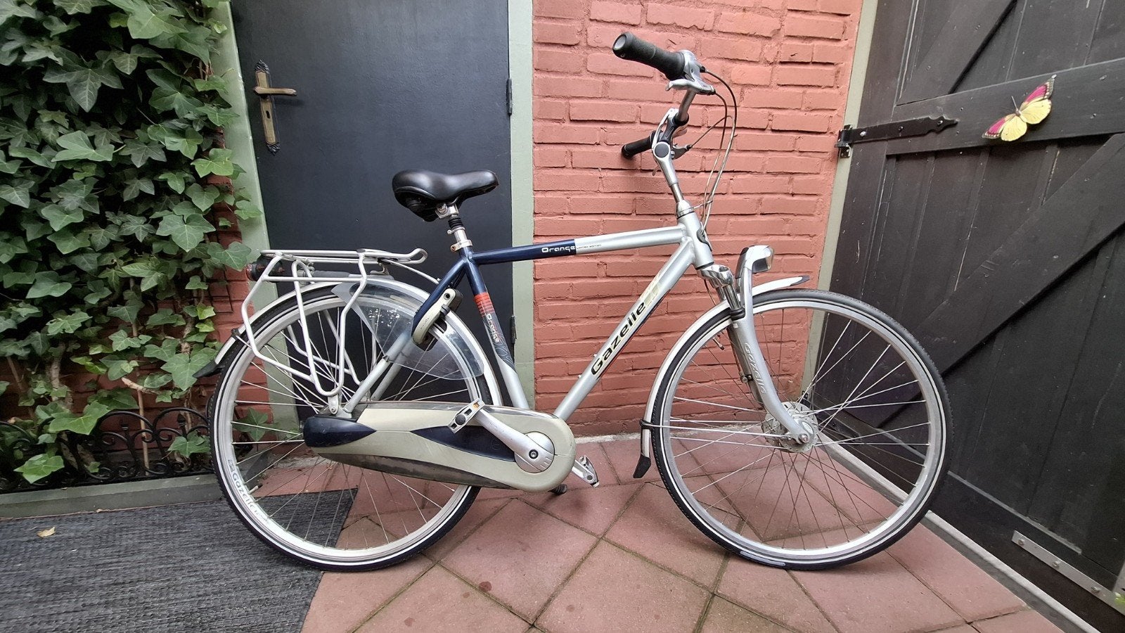 Gazelle Orange Limited Edition Herenfiets - 8 versnellingen, 53 tot 57 cm, Ophalen, Zo goed als nieuw, Gazelle