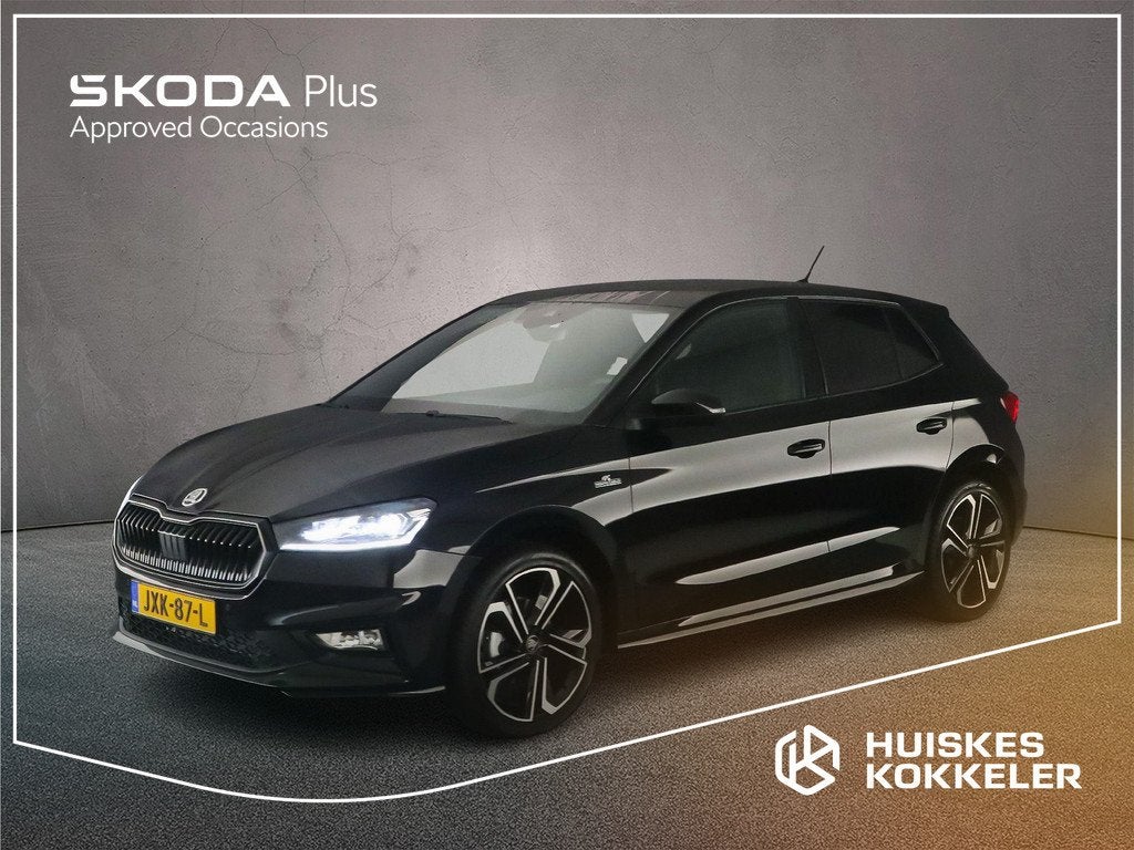 Skoda Fabia Monte Carlo 1.0 TSI 115pk DSG Automaat Adaptive, Auto's, Euro 6, 1098 kg, Zwart, Origineel Nederlands
