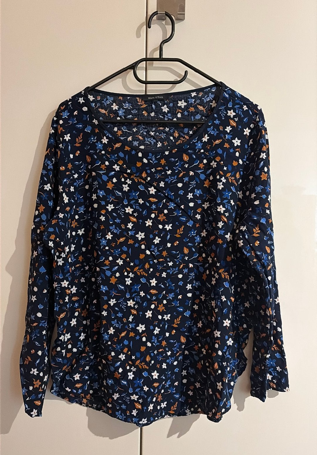 Shirt van Marc O’Polo in maat 42, Ophalen of Verzenden, Zo goed als nieuw, Maat 42/44 (L), Blauw