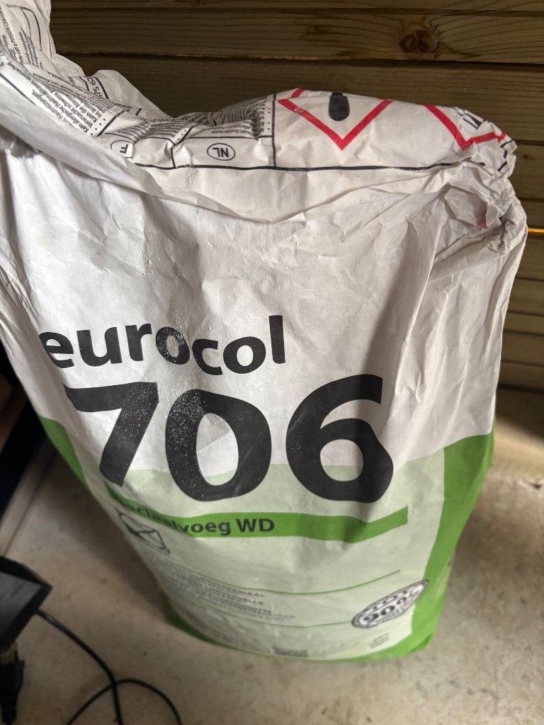 EUROCOL Voegmortel Speciaalvoeg WD 706 grijs, Doe-het-zelf en Verbouw, Ophalen, Overige typen, Nieuw, Minder dan 20 cm
