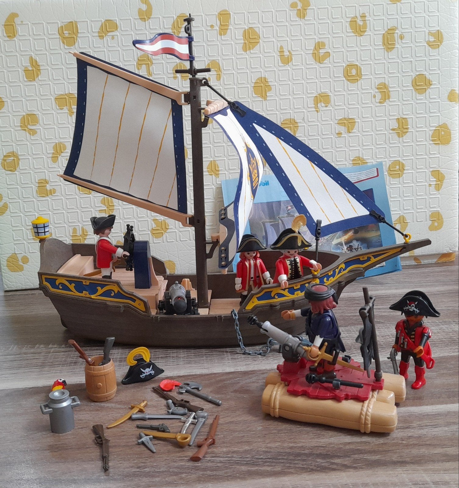 A: Piratenschip 70412 met extra's en handleiding, Pirates, Complete set, Ophalen of Verzenden, Zo goed als nieuw
