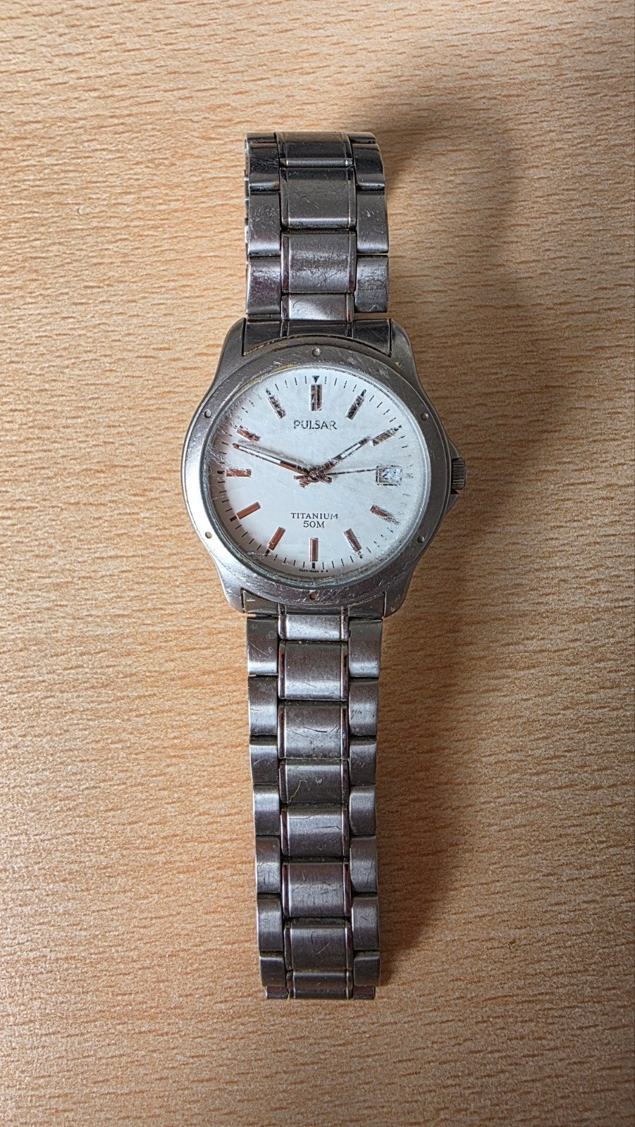 Pulsar Titanium horloge, Overige merken, Overige materialen, Polshorloge, 1960 of later