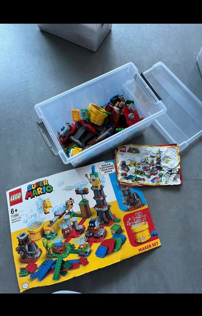 Lego interactive mario master your adventure 71380, Ophalen of Verzenden, Zo goed als nieuw