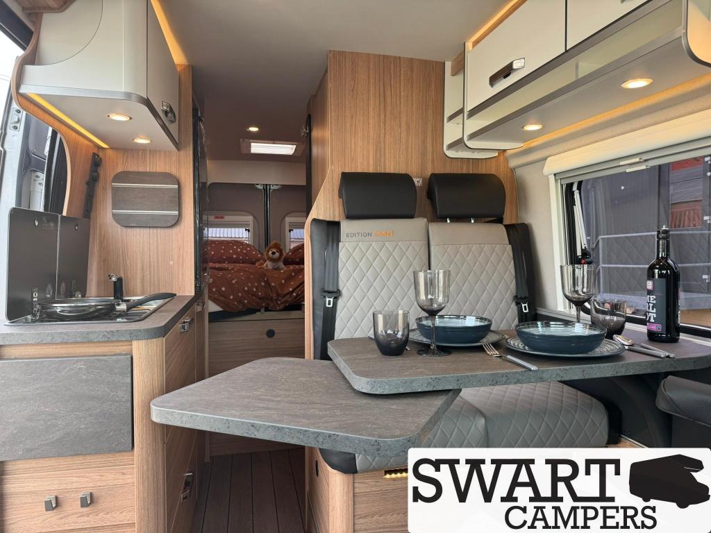 Weinsberg CaraBus 630 ME Edition [FIRE] maxi chassis automaa, Caravans en Kamperen, Campers, Automaat, Ringverwarming, Fiat, Koelkast