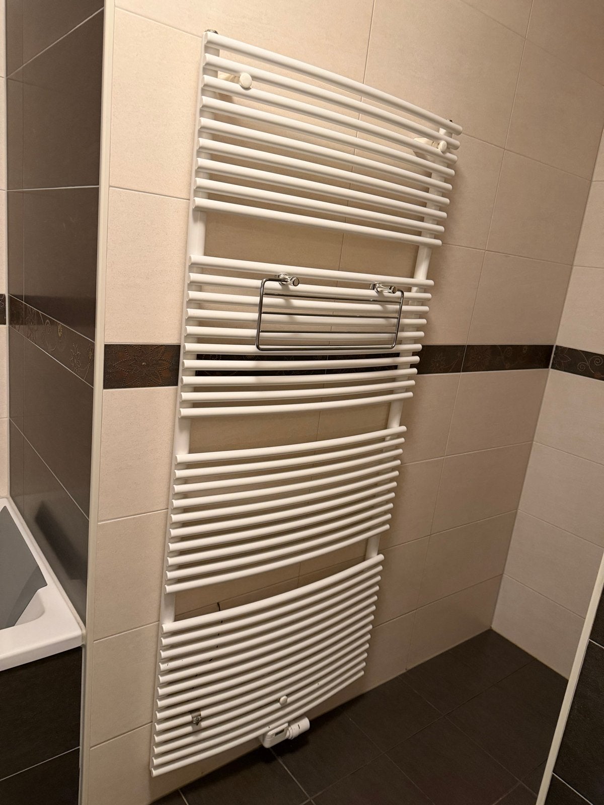 Vasco design handdoekradiator - Wit, gebruikt, Ophalen, Radiator, 60 tot 150 cm, 80 cm of meer