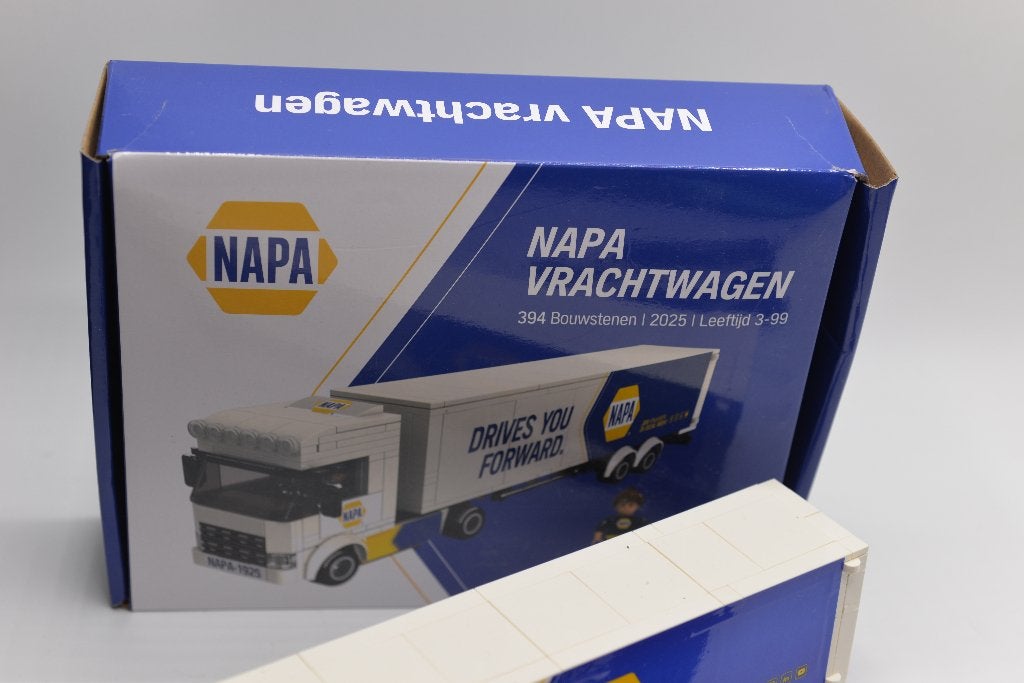 Napa vrachtwagen bouwsteentjes, -, -, Ophalen of Verzenden, Zo goed als nieuw