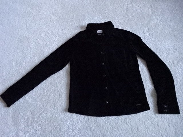 Supermooi ribfluwelen blouse / zwart / maat S / Revelation, Kleding | Dames, Zwart, Nieuw, Ophalen of Verzenden, Revelation