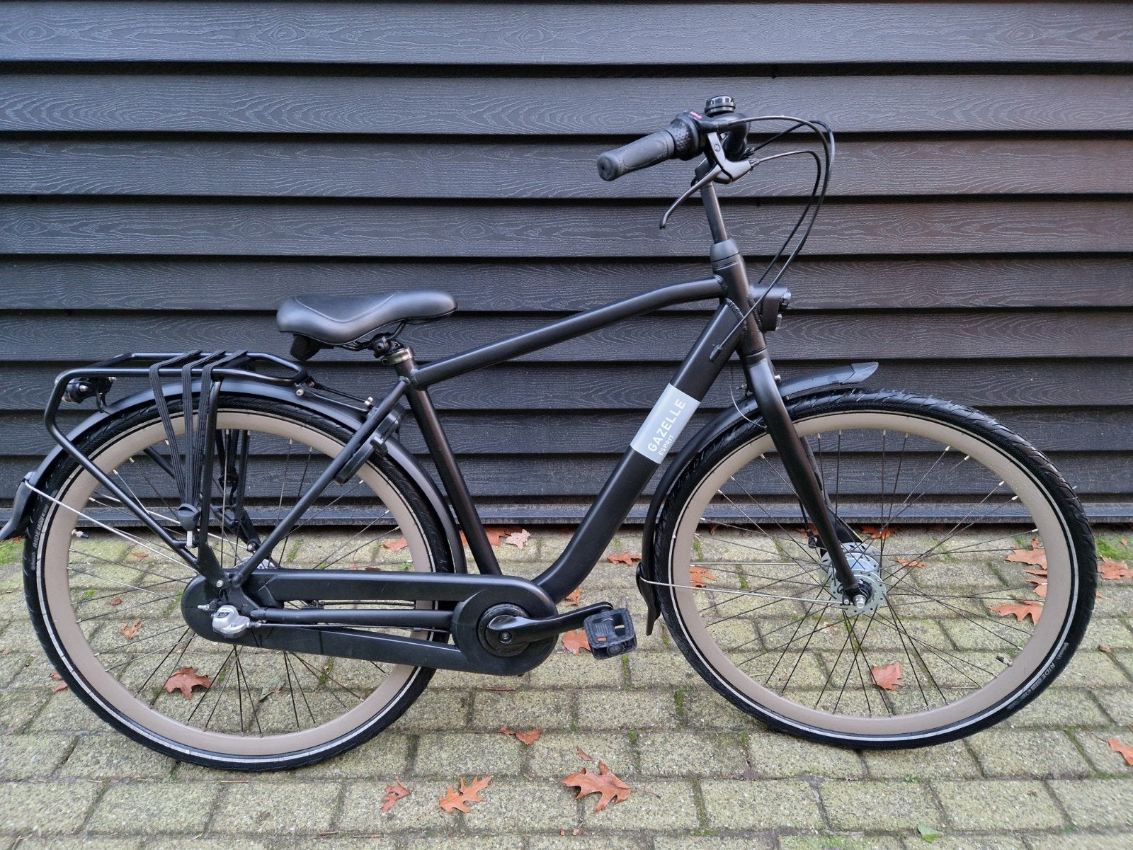 Gazelle esprit 49cm kleine herenfiets jongensfiets Brugklas, Versnellingen, Zo goed als nieuw, Gazelle, Trommelrem