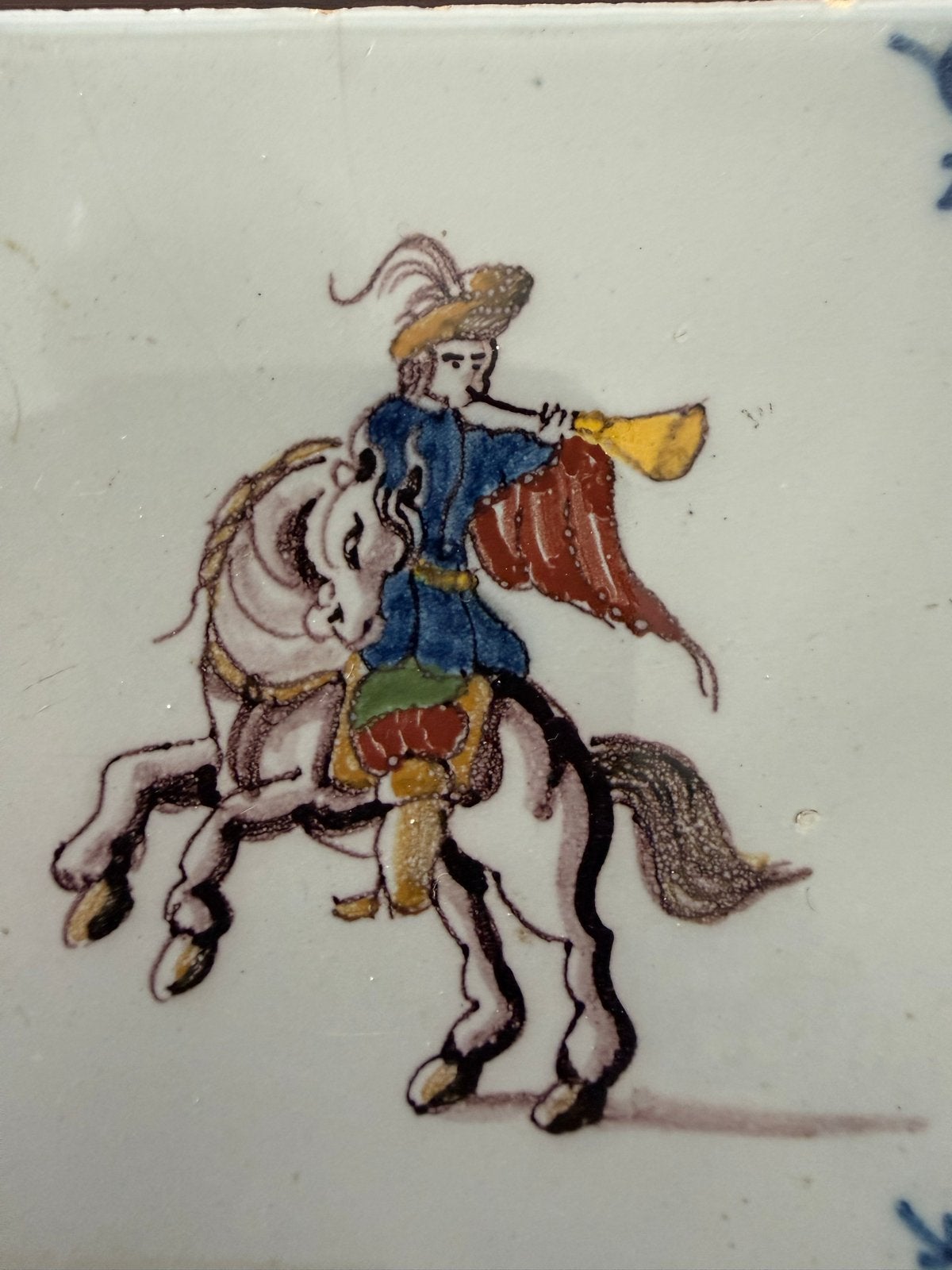 Oude Hollandse makkum aardewerk tiggelaar, Ophalen of Verzenden