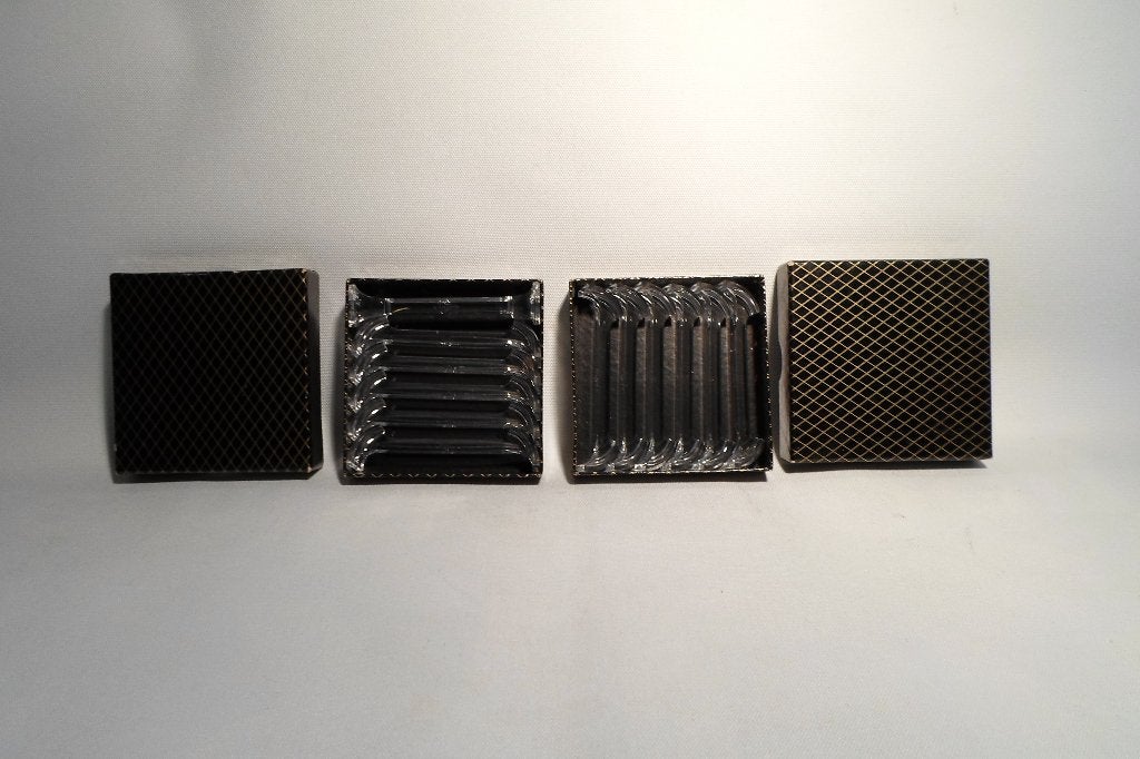 Kayser Messenleggers Plastic 12 Stuks, Antiek en Kunst, Antiek | Bestek, Ophalen of Verzenden