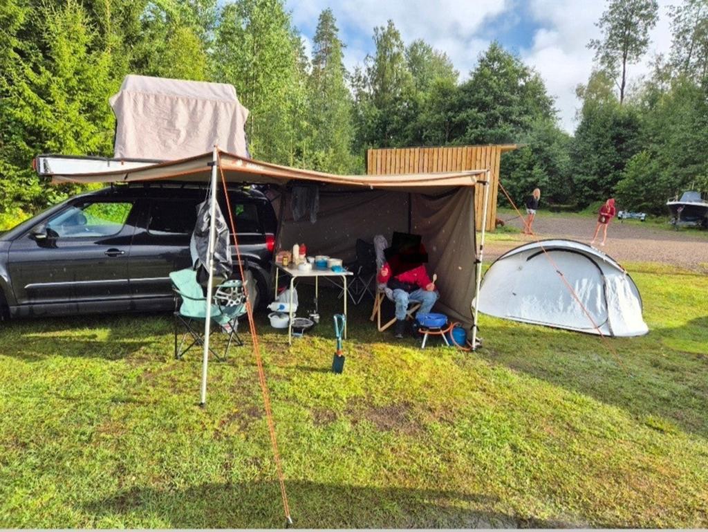 Foxwing 270 luifel, Ophalen