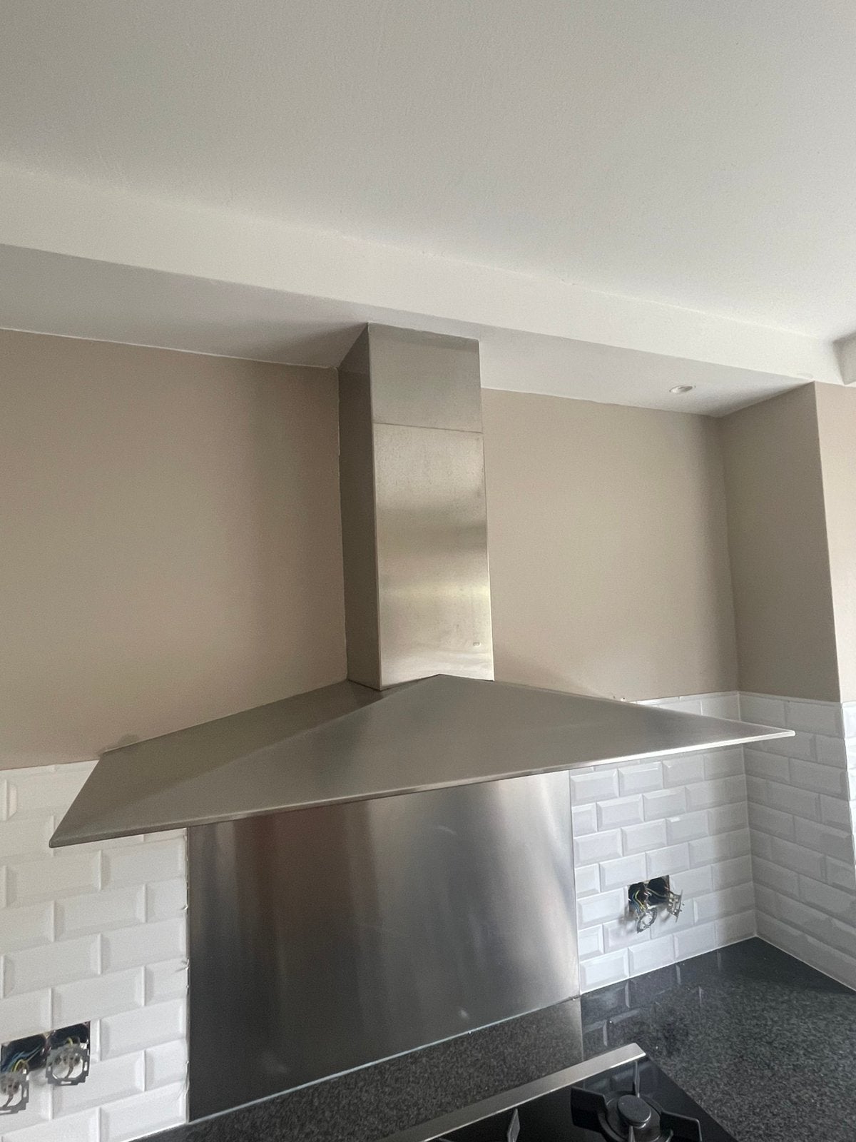Afzuigkap ITHO Werkt goed 120x52cm, Ophalen, Zo goed als nieuw, Wandschouwkap