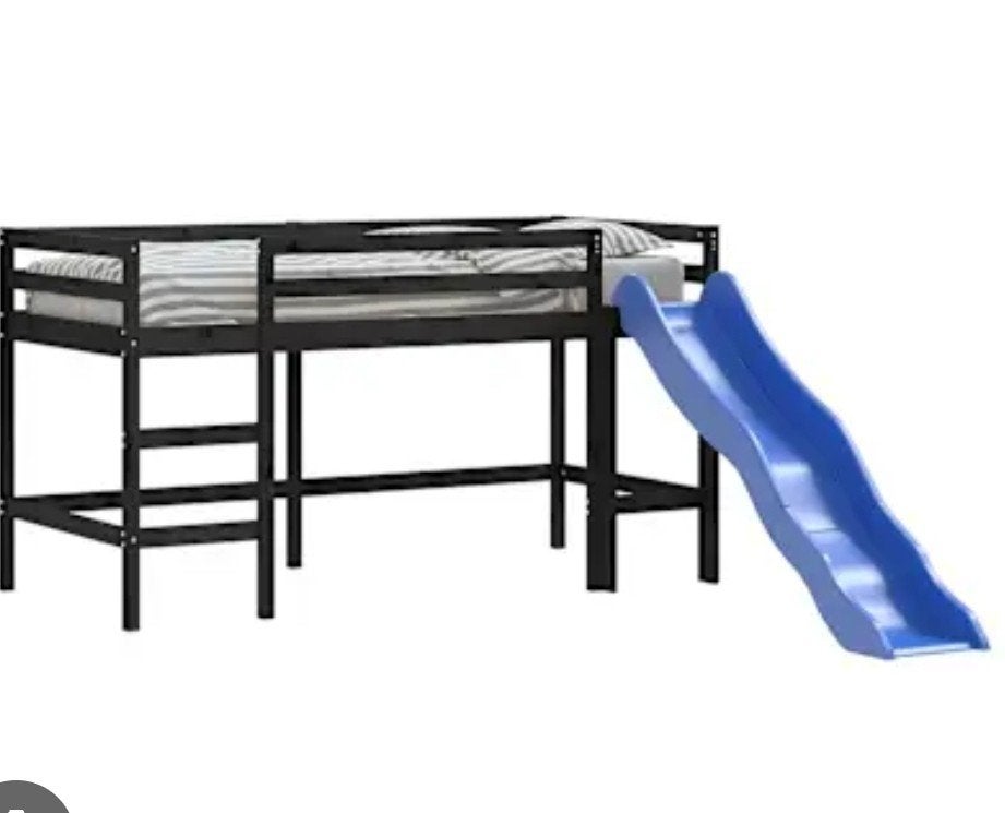 !!Gratis!!!  Hoogslaper met glijbaan, Ophalen, Gebruikt, Eenpersoons, 200 cm