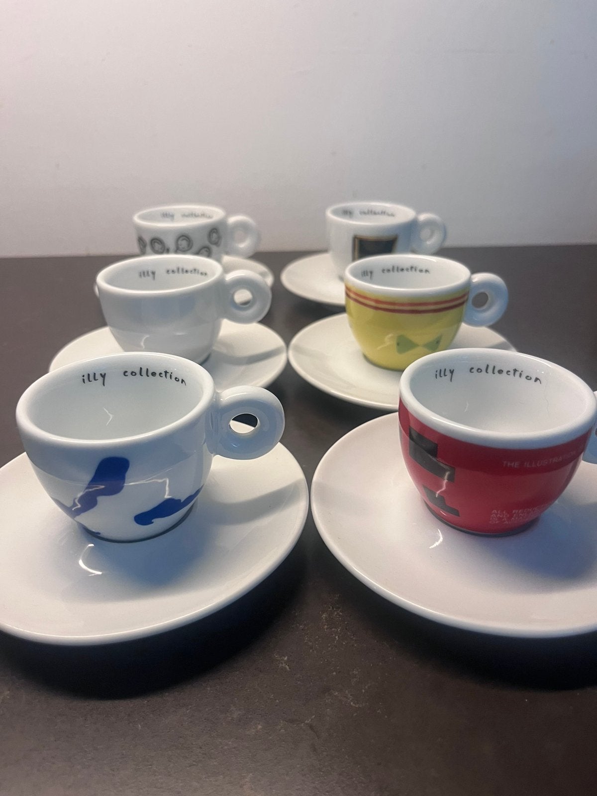 Illy art collection espresso kopjes 2001 special edition, Ophalen of Verzenden