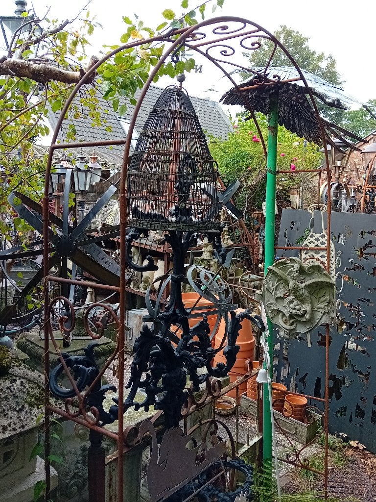 Tuinpoort/ looppoort/ tuinhek/ hek in rozenboog "De Evenaar", Tuin en Terras, Ophalen, Nieuw