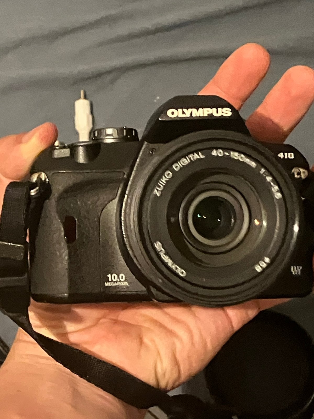 Olympus E-410 Spiegelreflexcamera met 10.0 MP en lens, Ingebouwde flitser, Gebruikt, Spiegelreflex, Ophalen of Verzenden