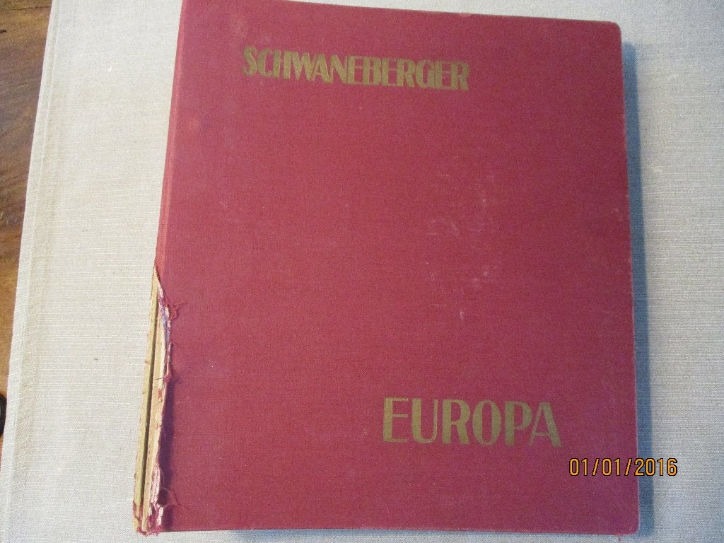 Schwaneberger Europa postzegelalbum (1942), Ophalen of Verzenden, Buitenland