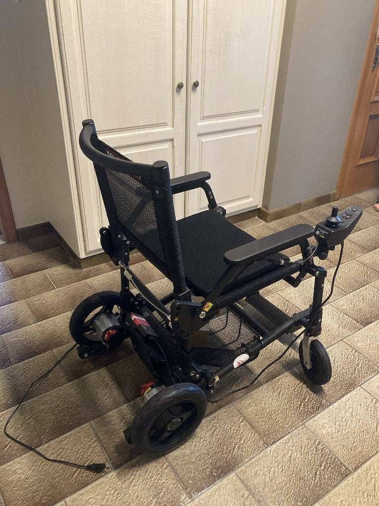 E‑Ability SplitRider Ultra Light – zo goed als nieuw!, Ophalen, Inklapbaar, Zo goed als nieuw, Elektrische rolstoel
