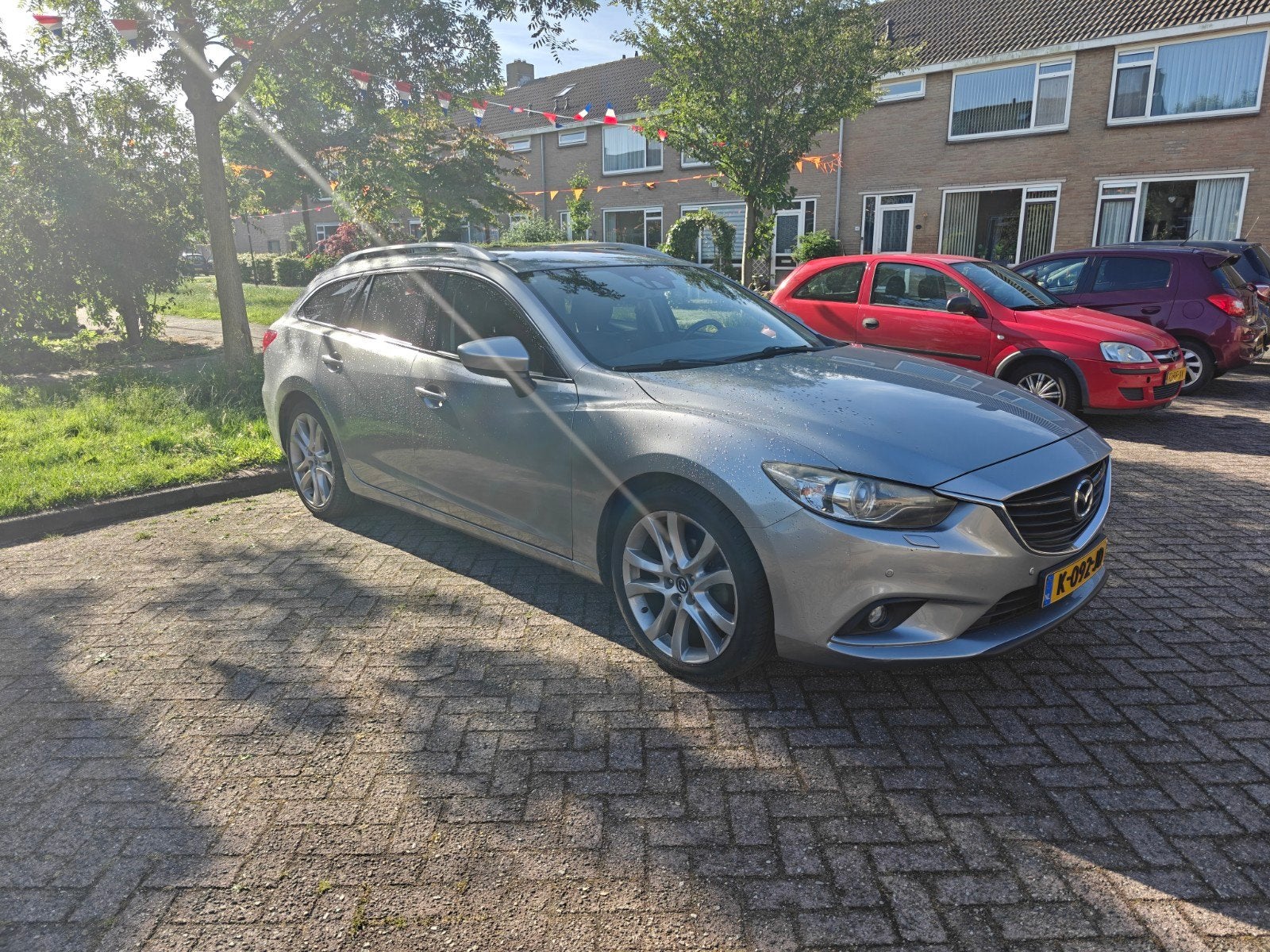 Mazda 6 2.5 141KW Sportbreak Aut6 2013 Grijs, Auto's, 1440 kg, 680 kg, Stationwagon, 16 km/l