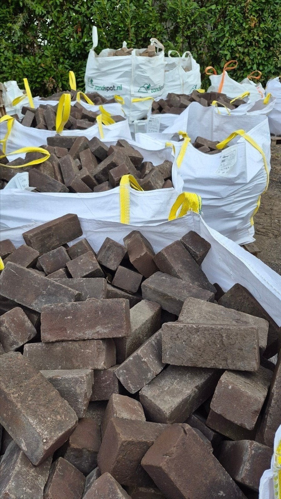 ✅️🧱HELE MOOIE DIKFORMATEN.  6M2 PER BIGBAG, Tuin en Terras, Ophalen of Verzenden, Keramiek, Klinkers