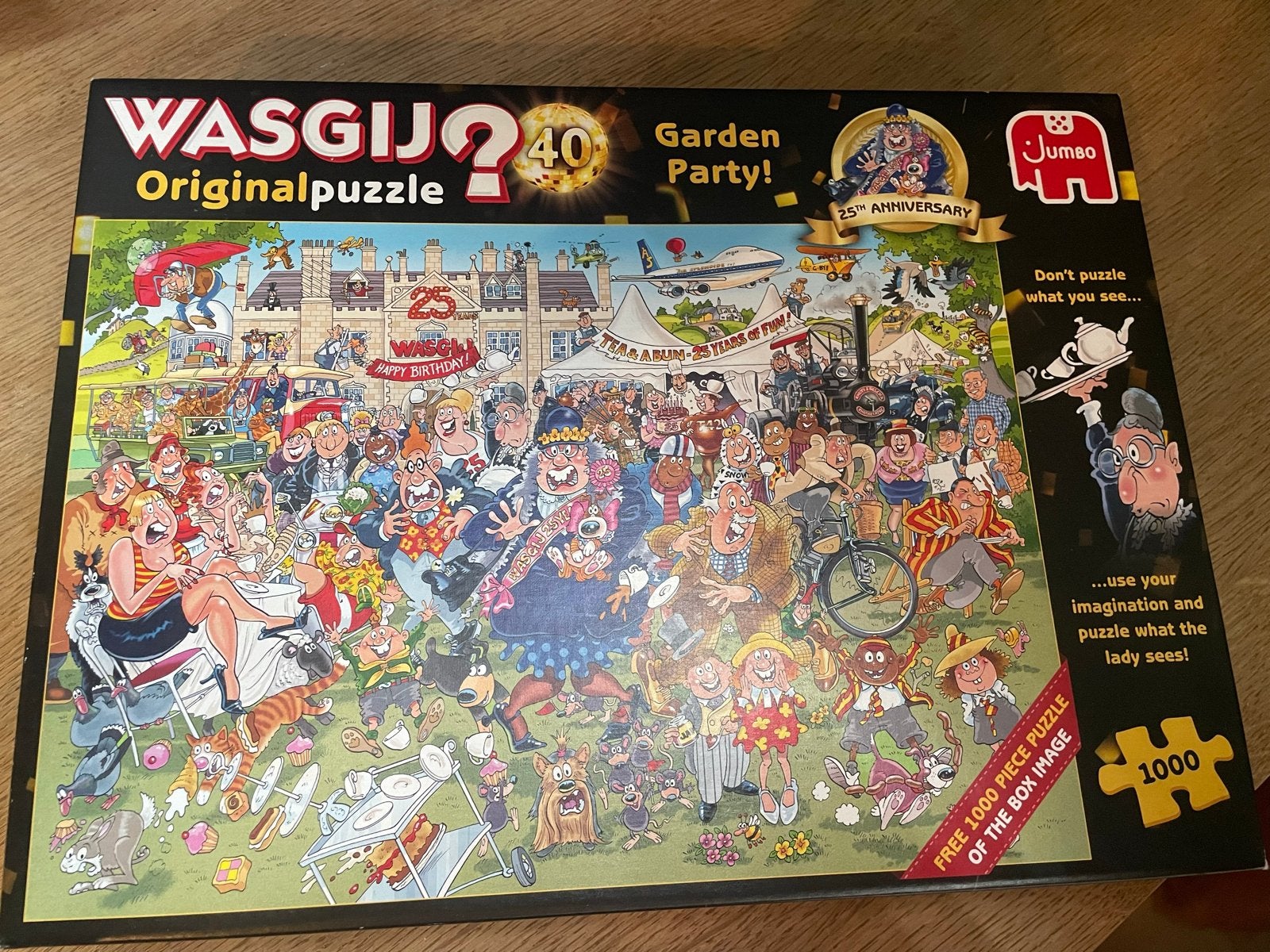 Wasgij Original 40. 1000 stukjes puzzel. RUILEN mogelijk, Ophalen, 500 t/m 1500 stukjes, Gebruikt, Legpuzzel
