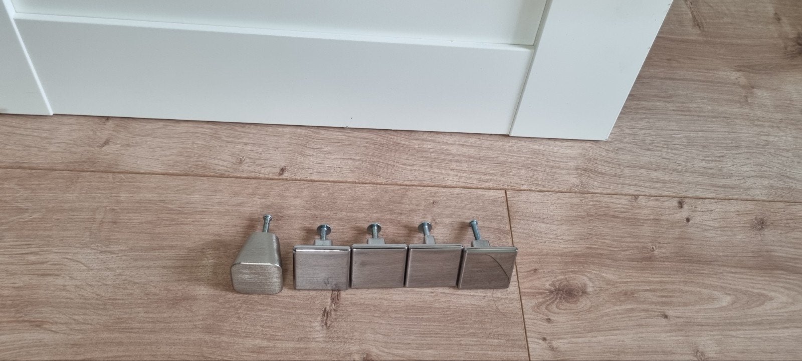 4 Pax kast deuren wit, Ophalen, Gebruikt