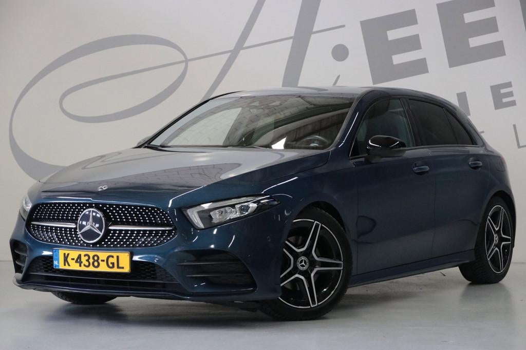 Mercedes-Benz A-klasse 180/ AMG-pakket/ Nightpakket/ Sfeerve, 136 pk, Gebruikt, 4 cilinders, Blauw
