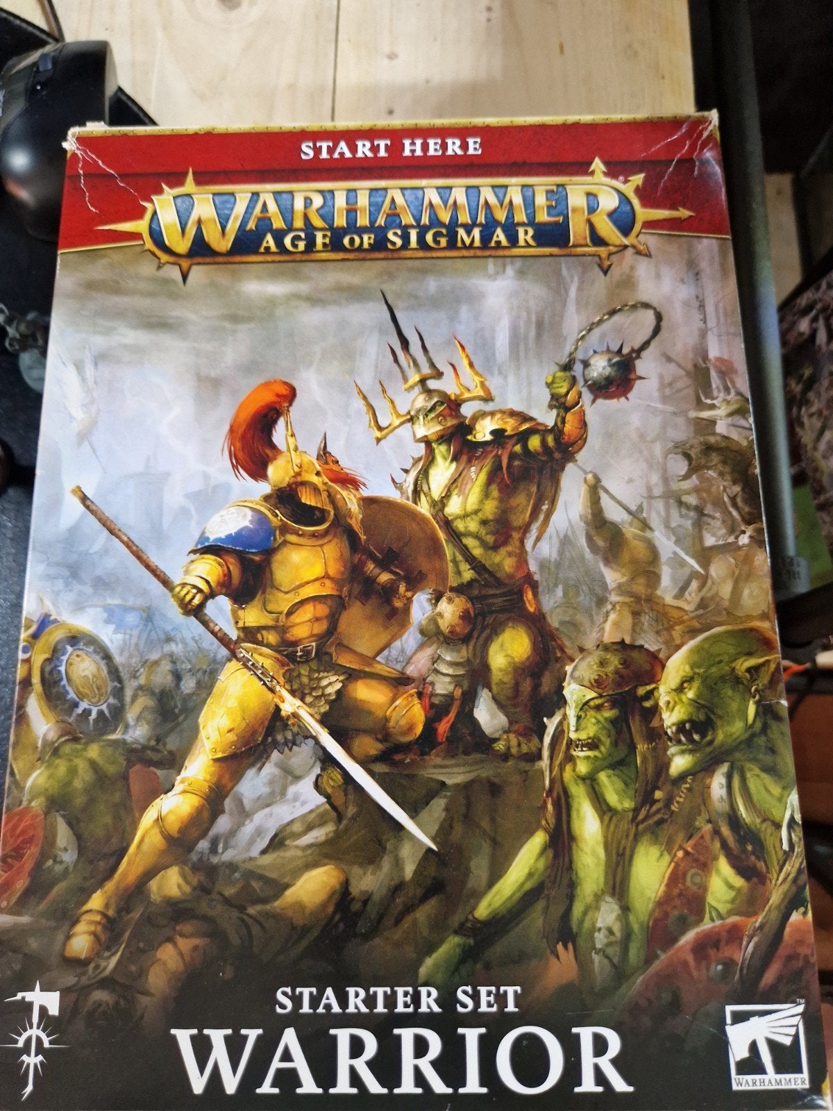 Warhammer Age of Sigmar Starter Set 2x, Gebruikt, Figuurtje(s), Warhammer, Ophalen of Verzenden