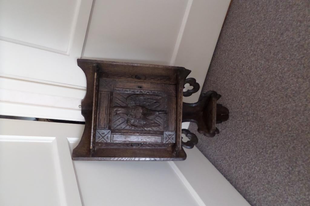 hoekkastje oud houten antiek, Ophalen of Verzenden