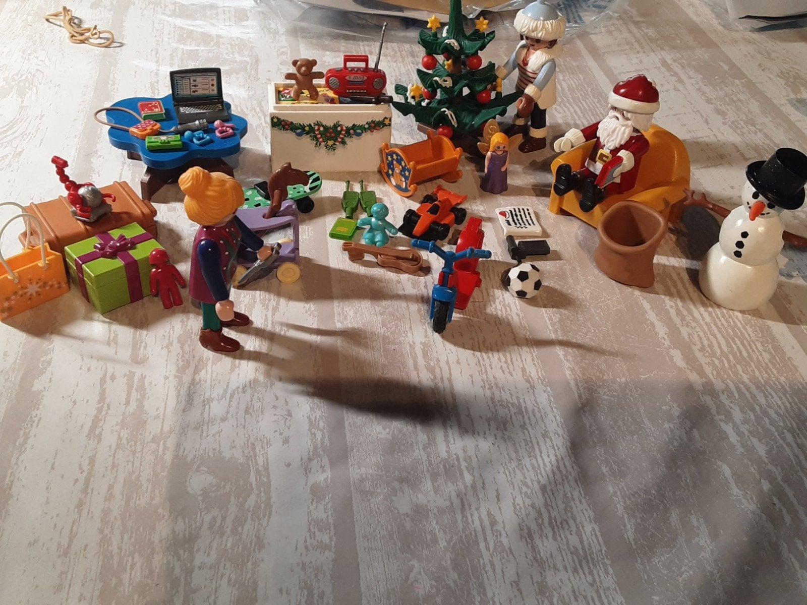 70188 grote display met kerstman, Complete set, Zo goed als nieuw, Figuren, Family fun