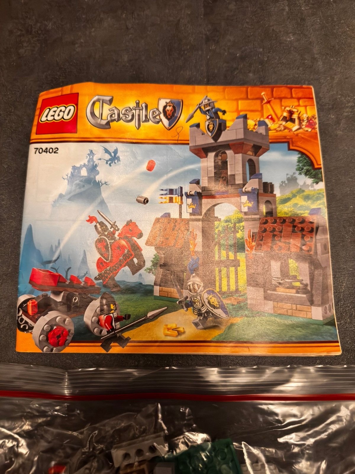 Lego castle set 70402 compleet, Ophalen of Verzenden, Zo goed als nieuw