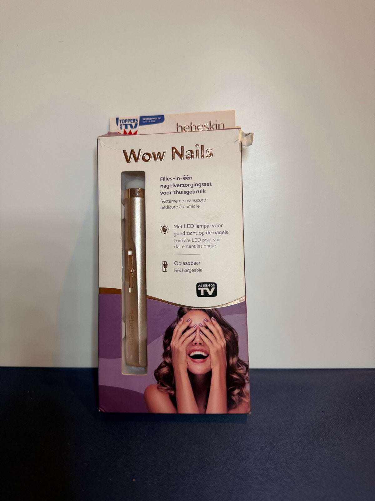 Hebeskin Wow Nails – All-in-One Elektrische Nagelverzorgings, Ophalen of Verzenden, Zo goed als nieuw, Overige typen