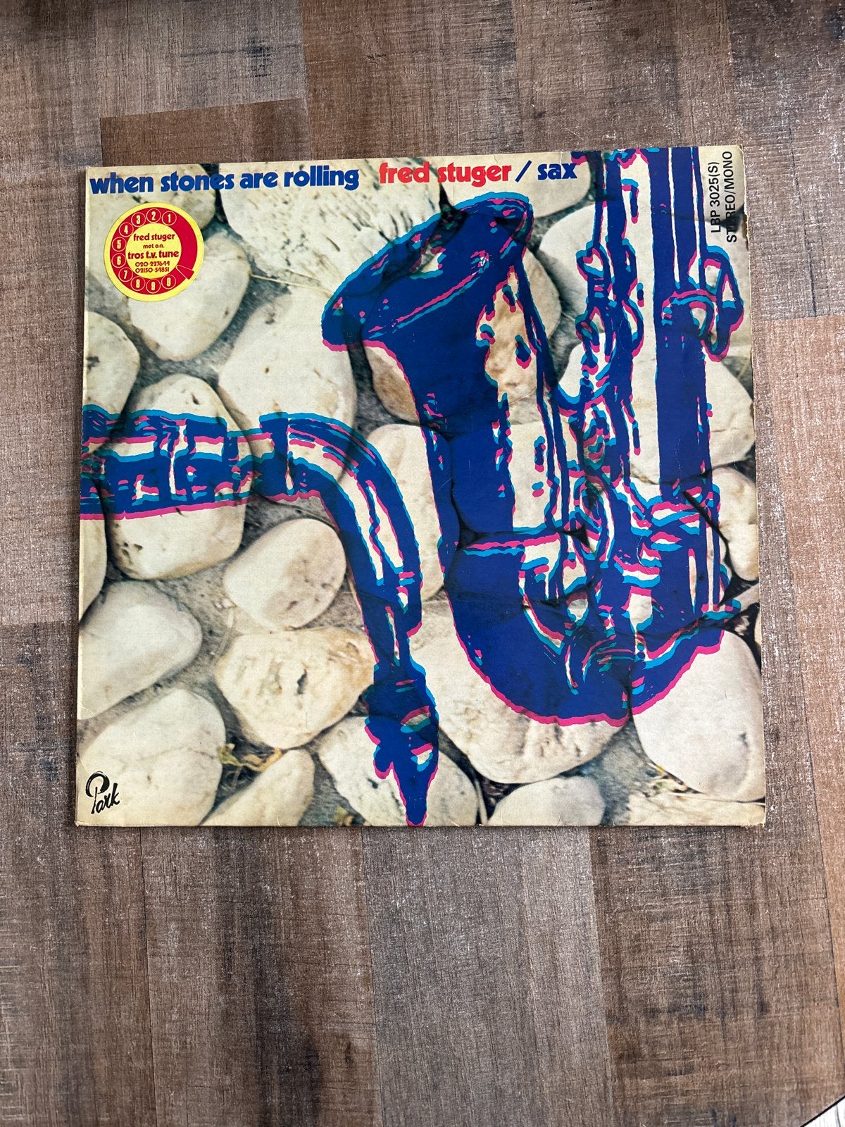 Fred Stuger - When Stones Are Rolling (LP), LP, Gebruikt, Ophalen of Verzenden, 12 inch