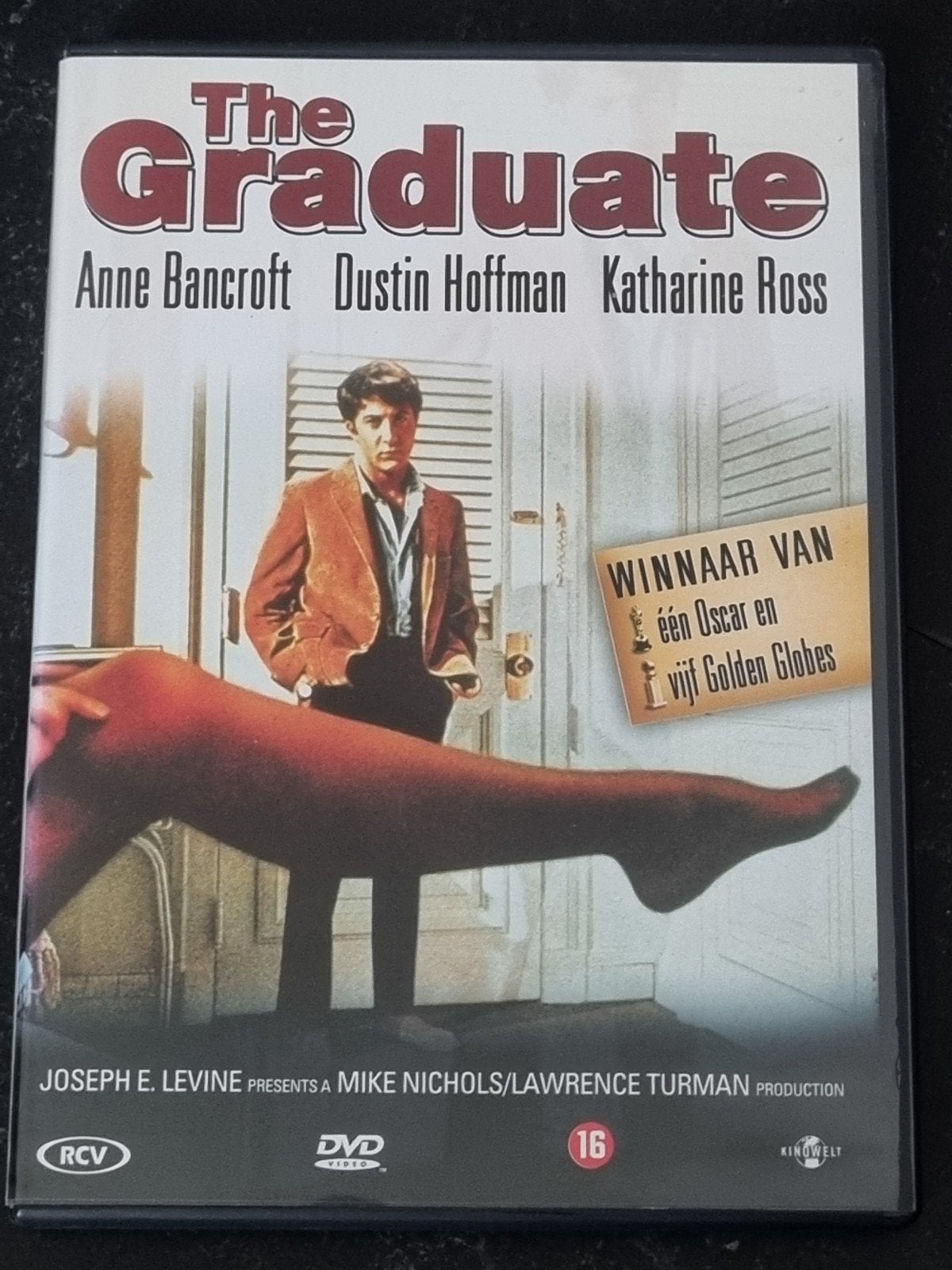 The Graduate DVD - Klassieke film met Dustin Hoffman, 1960 tot 1980, Vanaf 16 jaar, Nederlands, Gebruikt