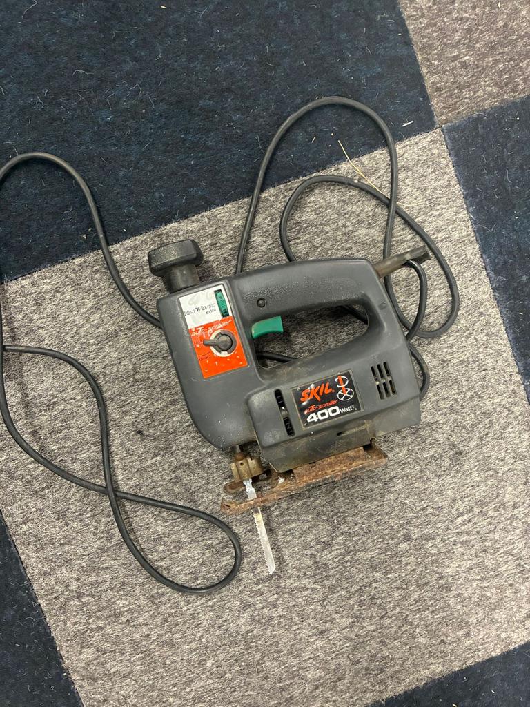 Skil 400 Watt decoupeerzaag, Ophalen of Verzenden, Gebruikt, Minder dan 600 watt, Decoupeerzaag