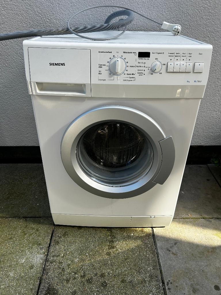 Siemens XL1252 wasmachine, Ophalen, 1200 tot 1600 toeren, 4 tot 6 kg, Refurbished