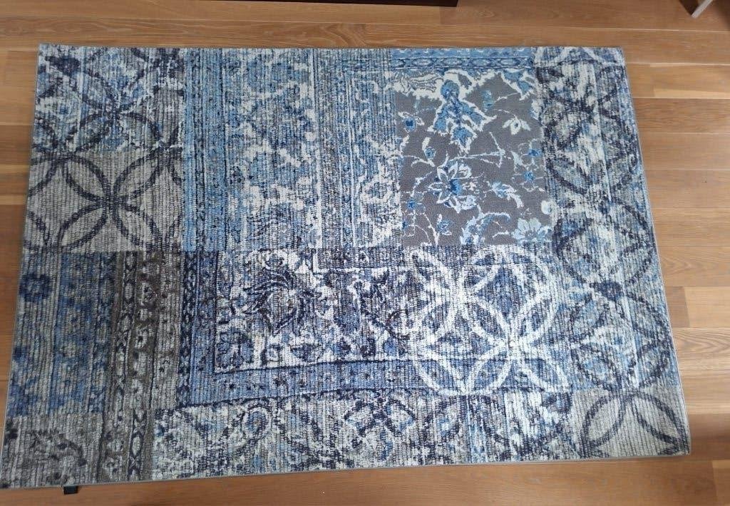vloer kleed Desso blauw 230 x 160 ZGAN 100 euro  vloerkleed, Ophalen, Blauw, 150 tot 200 cm, 200 cm of meer