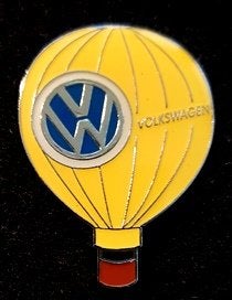 Volkswagen ballon pin, Verzenden, Nieuw, Transport, Speldje of Pin
