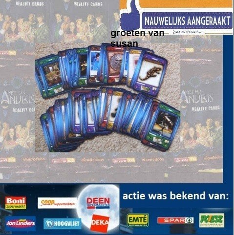 anubis reality cards 2014, Ophalen of Verzenden, Zo goed als nieuw, Foto of Kaart