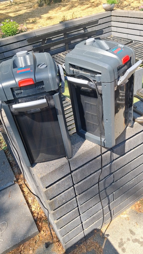 Eheim extrene filter aquarium pro 4+, Ophalen, Gebruikt, Filter, Inclusief slangen