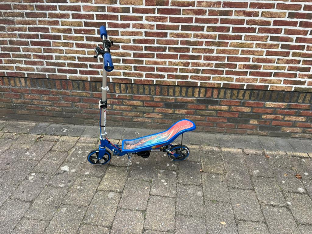 Space scooter, Ophalen, Gebruikt