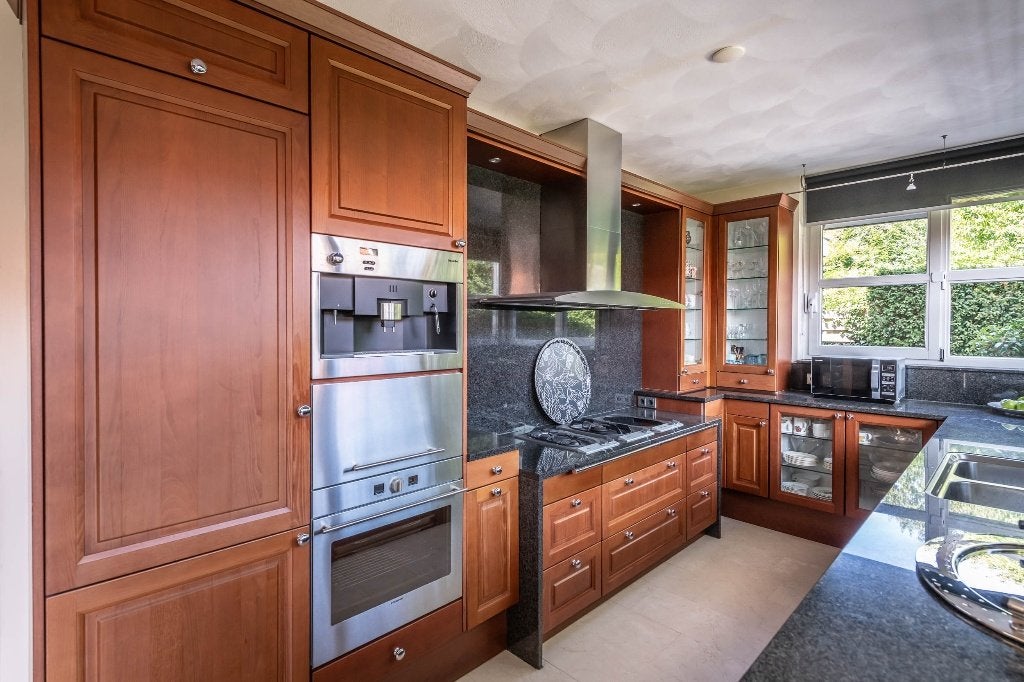Siematic keuken 4,4x2,5m | Miele | Gaggenau | Liebherr, Ophalen, Gebruikt, U-keuken, Bruin